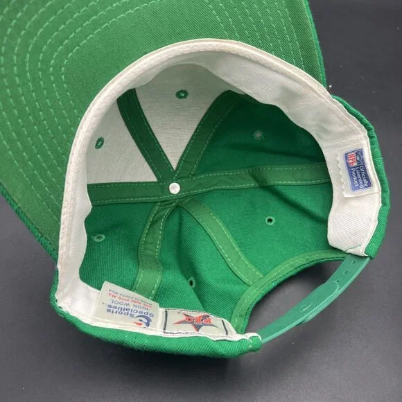Vintage 90s Philadelphia Eagles Sports Specialties Hat Green One Size - Picture 6 of 14